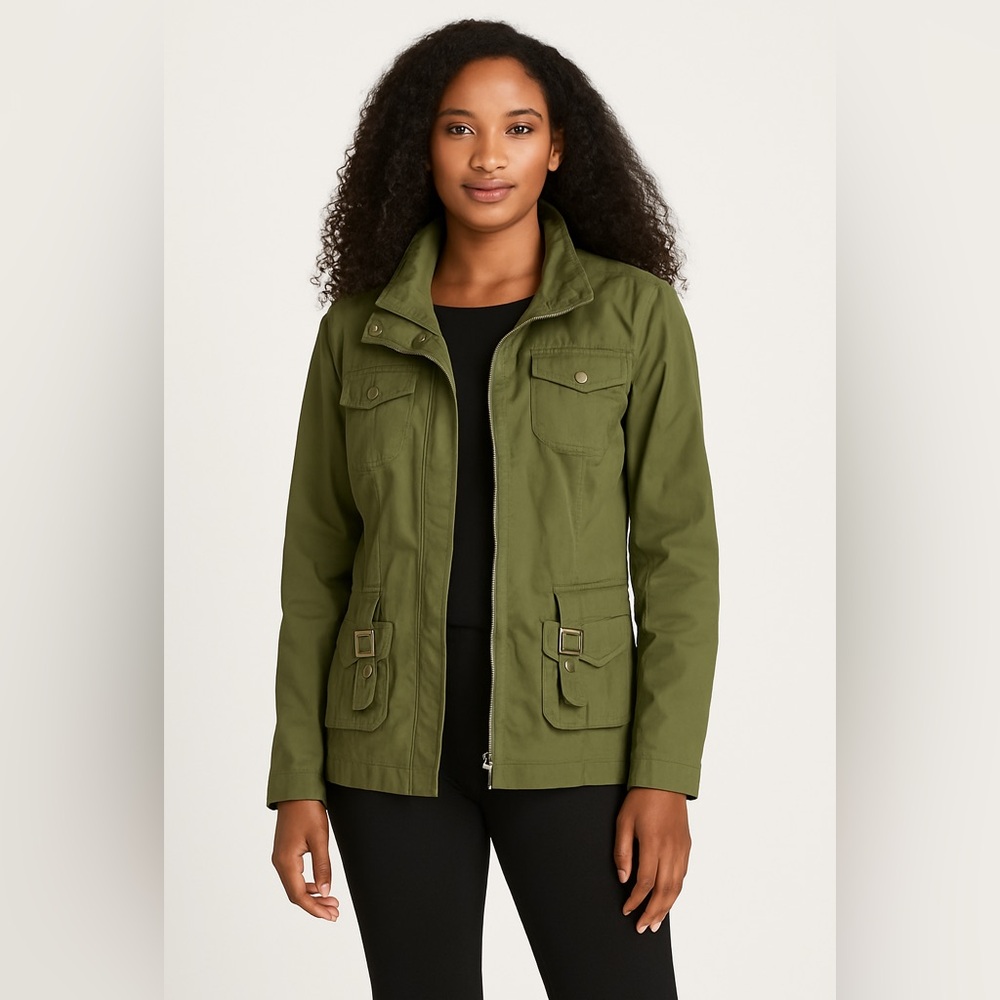 Merona Women's Utility Jacket in Olive